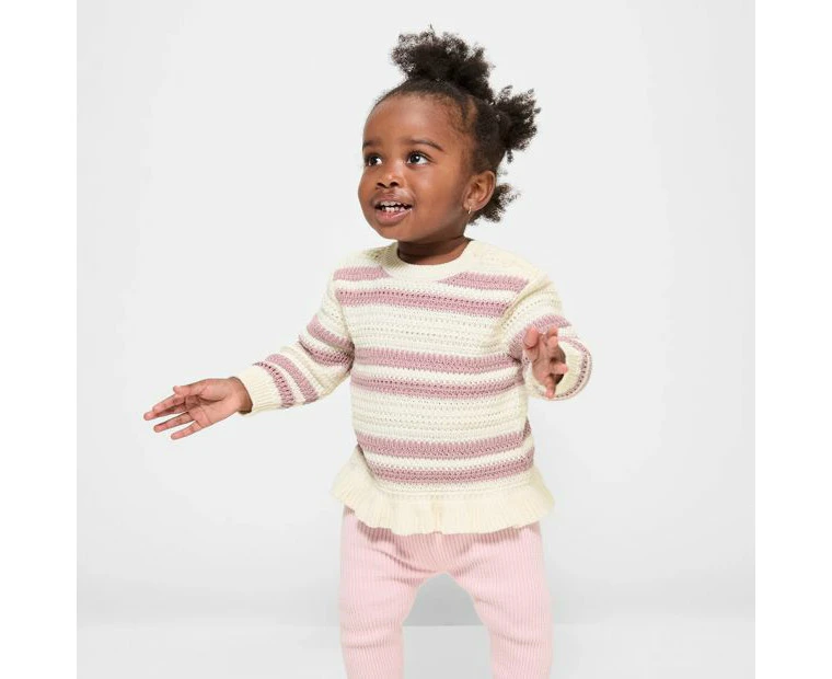 Target Baby Lightweight Stripe Knit Jumper