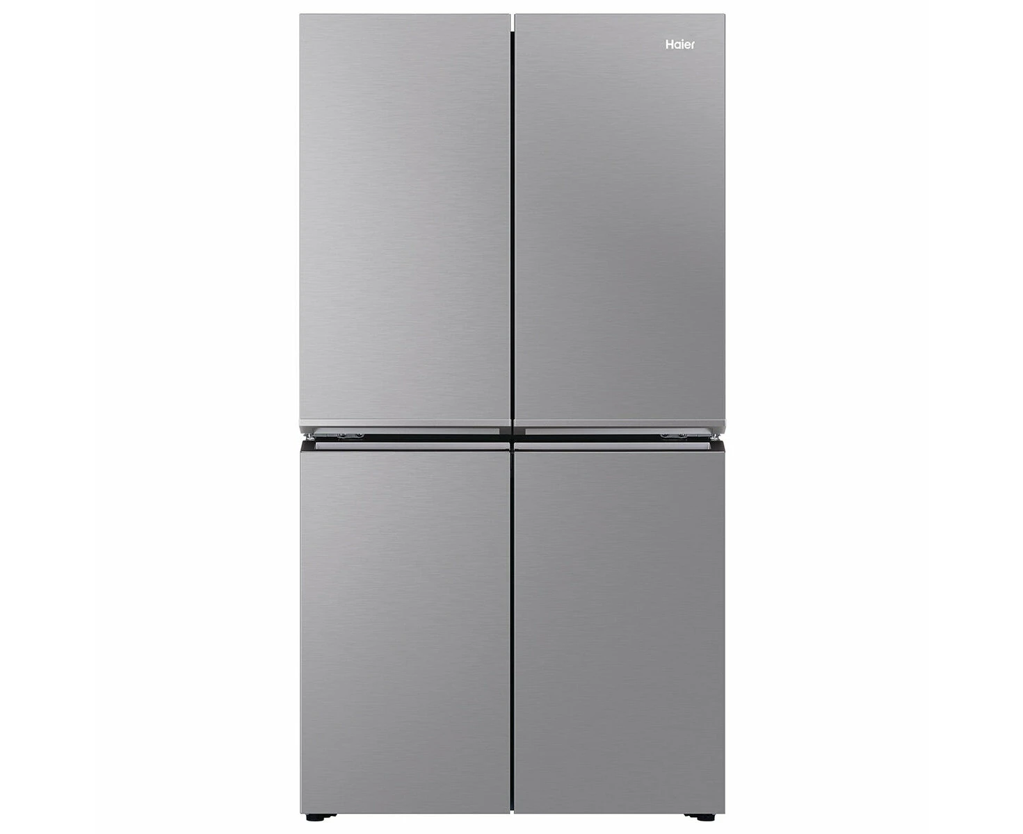 Haier 623L Quad Door Refrigerator Satina Silver HRF680YS