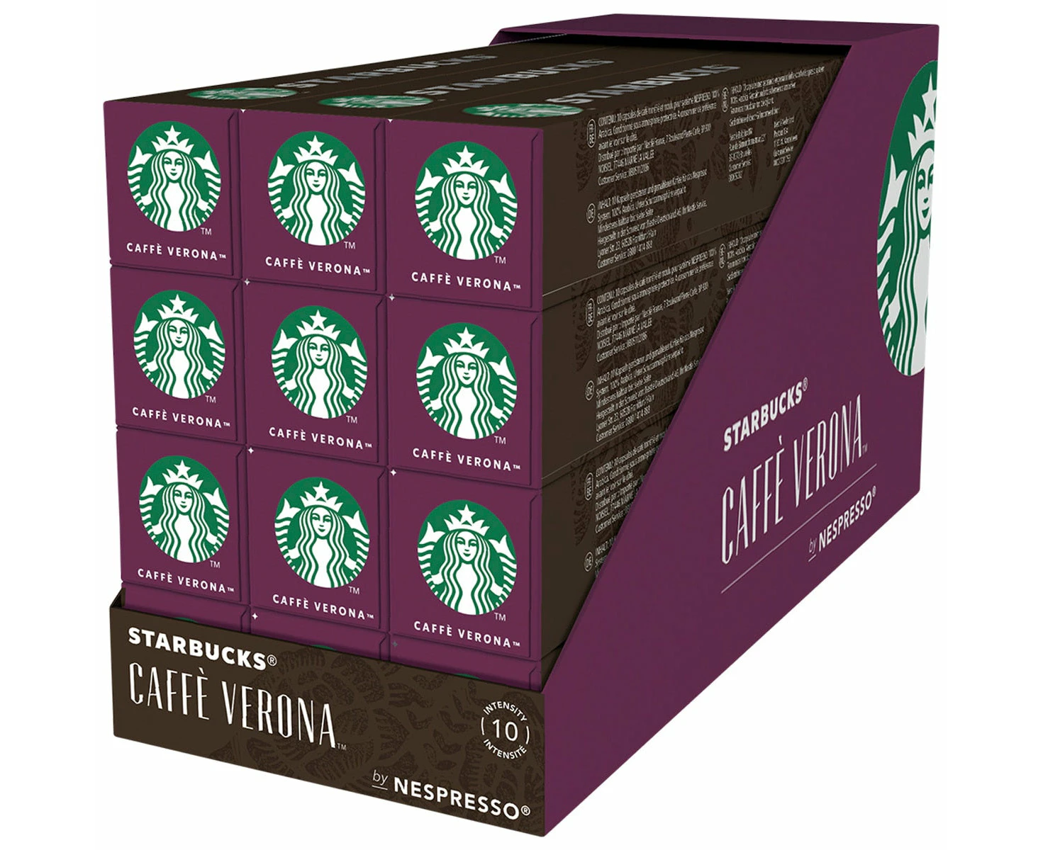 Starbucks by Nespresso Caffe Verona Coffee Capsules 120 Pack