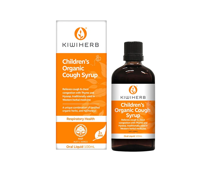 KiwiHerb Kiwiherb Children's Organic Cough Syrup Oral Liquid 100ml