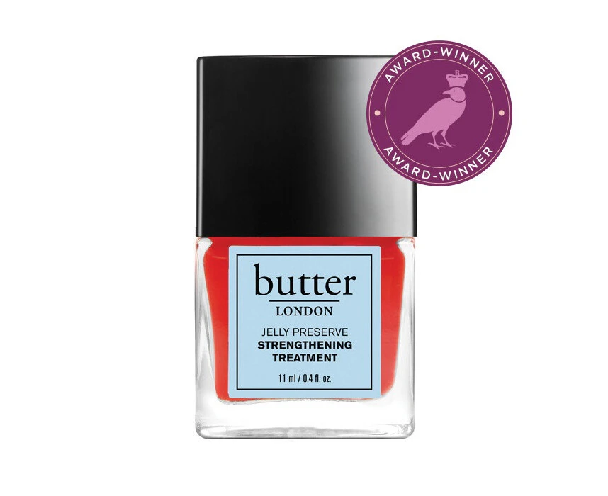 Butter London Strawberry Rhubarb Jelly Preserve Strengthening Treatment 11ml