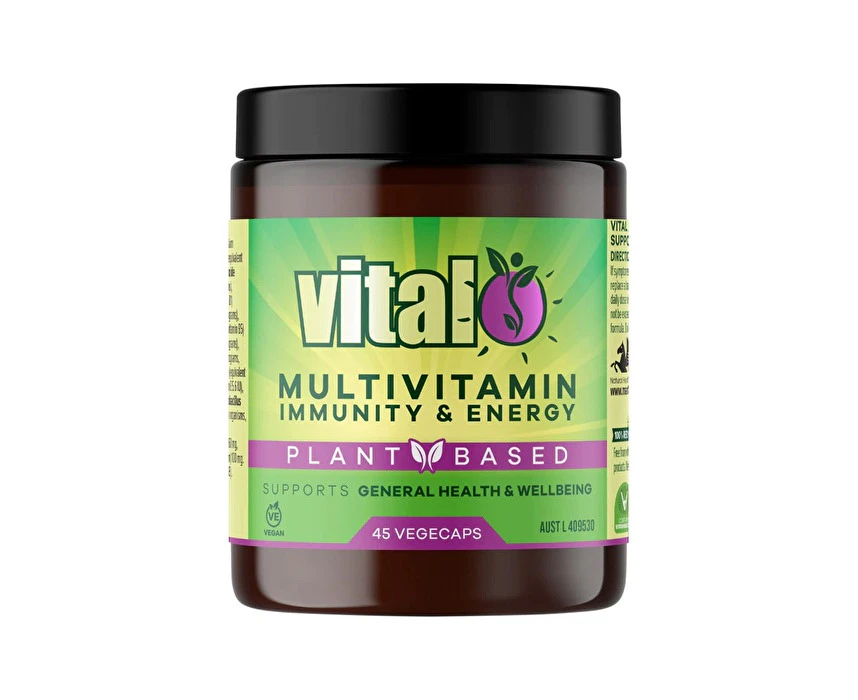 Martin & Pleasance Vital Plant Based Multivitamin (Immunity + Energy) 45vc