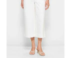 European Linen Wide Leg Culottes - Preview