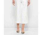 European Linen Wide Leg Culottes - Preview