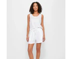 Target European Linen Tank Top