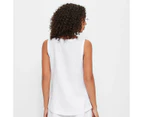 Target European Linen Tank Top