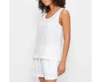 Target European Linen Tank Top