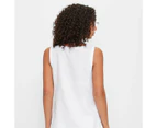 Target European Linen Tank Top