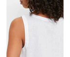 Target European Linen Tank Top