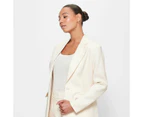 European Linen Relaxed Blazer - Preview