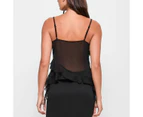 Asymmetrical Ruffle Cami - Lily Loves