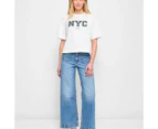 Target Boxy Crop T-Shirt