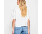 Target Boxy Crop T-Shirt