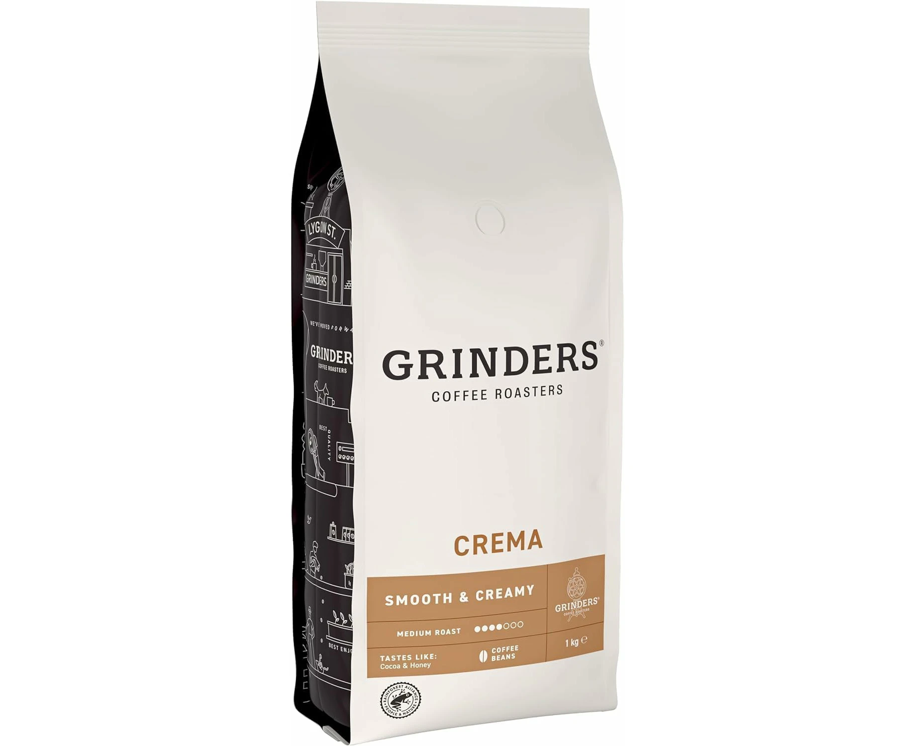 Grinders Crema Coffee Beans 1kg