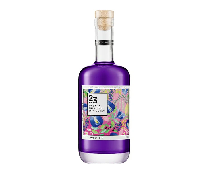 23rd Street Violet Gin 700mL Bottle