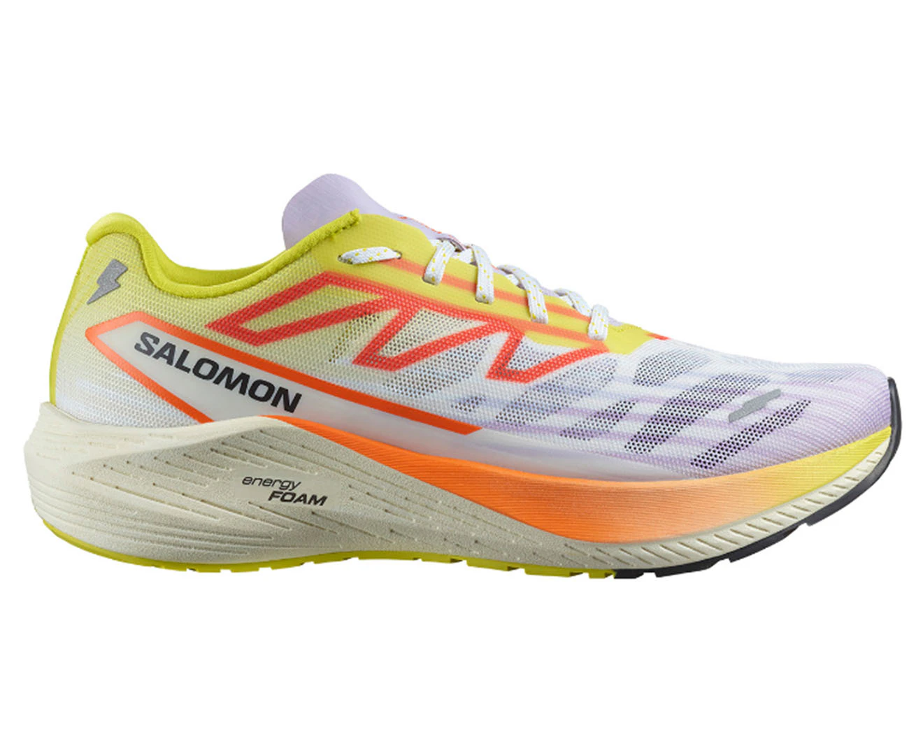 Salomons Women's Aero Volt 2 Running Shoes - Sulphur Spring/Orchid Petal/Vanilla Ice