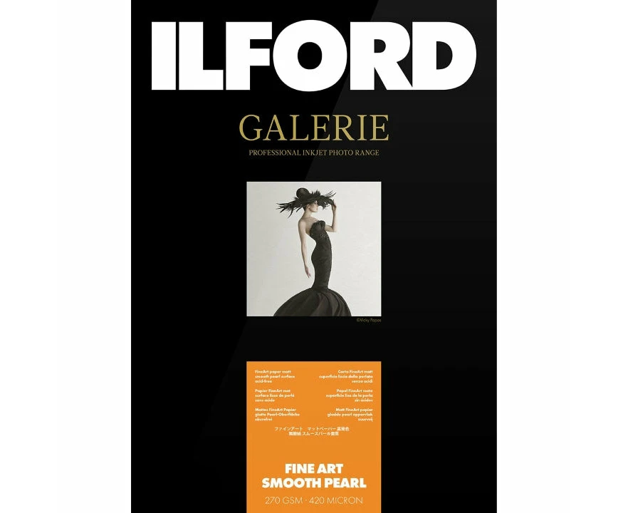 Ilford Galerie Fine Art Smooth Pearl Photo Paper Rolls 270GSM