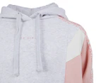 Eve Girl Youth Girls' Base Hoodie - Grey/Pink