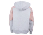 Eve Girl Youth Girls' Base Hoodie - Grey/Pink