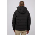 St Goliath Men's Domain Puffer Jacket - Black