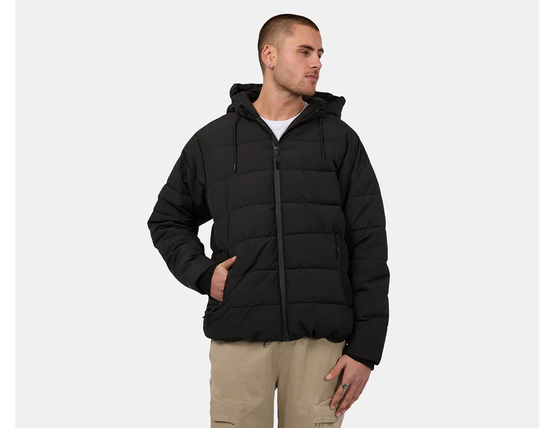 St Goliath Men's Domain Puffer Jacket - Black