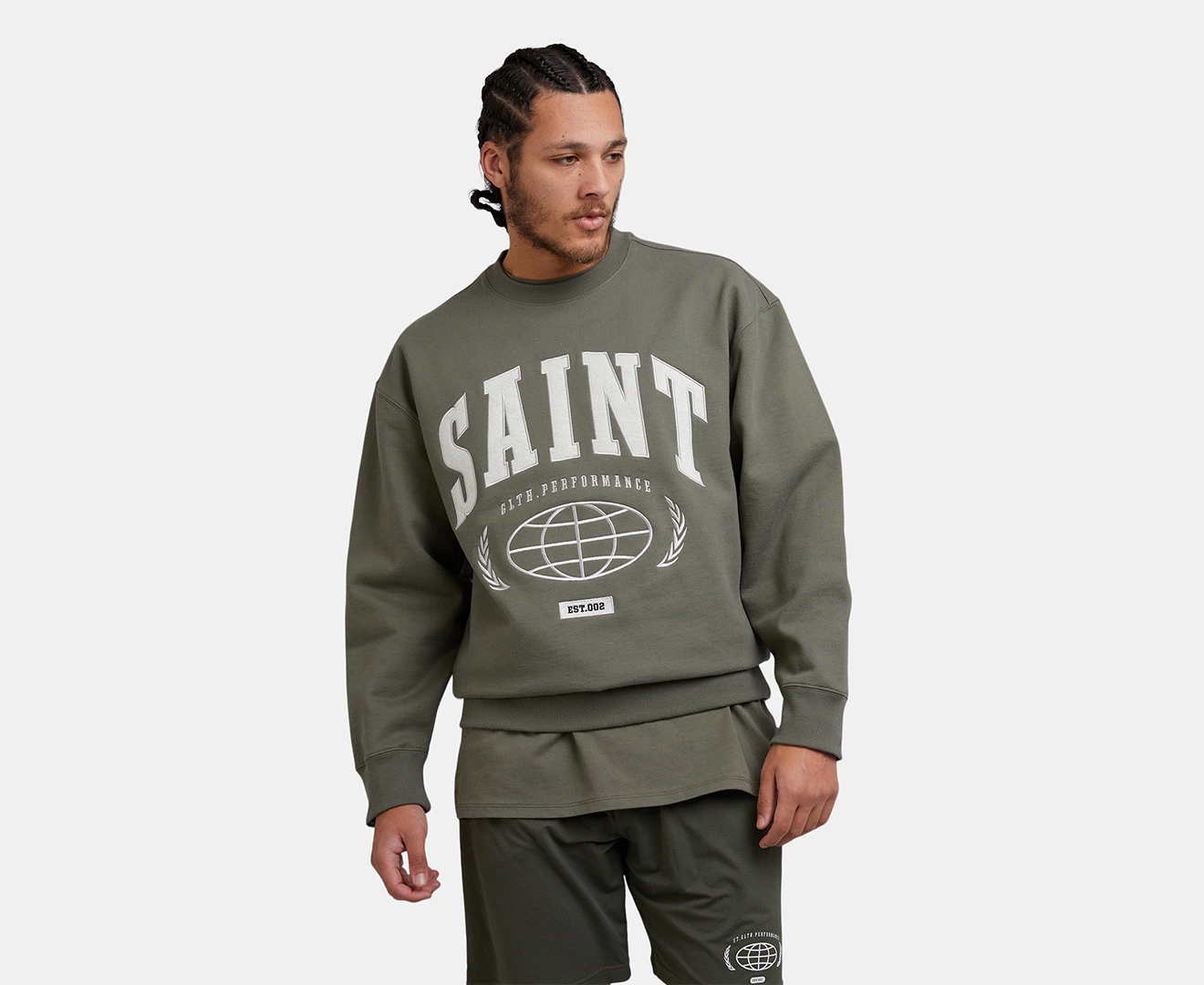 St. Goliath Men's Saint Sweater - Green