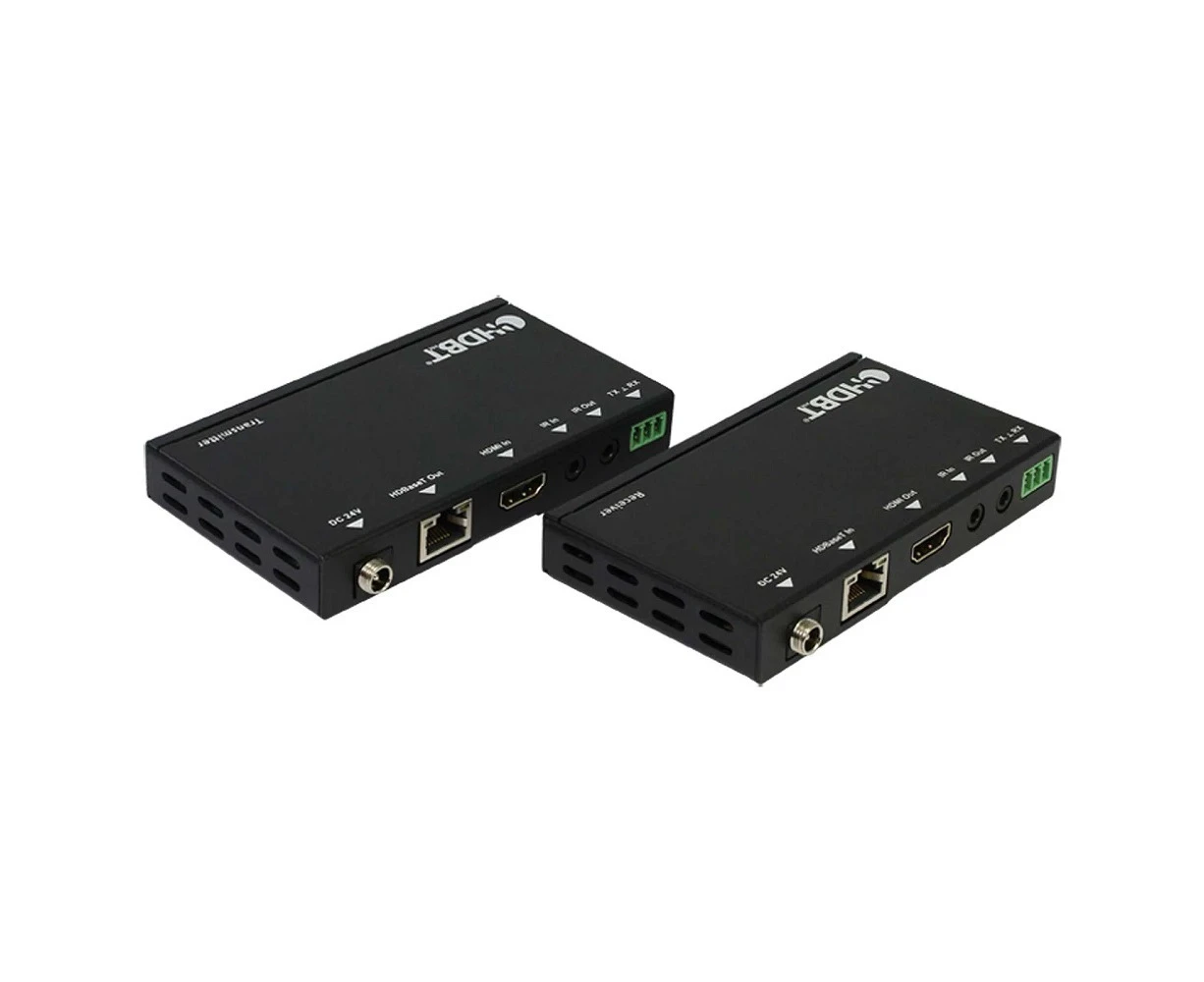 HDBaseT HDMI 2.0 18GBPS UHD Extender Over Cat 5E/6 with Bi-directional Infra-red Repeater