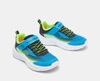 Skechers Boys' Microspec Advance Sneakers - Blue/Lime