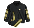 Adidas Baby/Toddler Essentials ClimaCool Tracksuit Set - Black/Gold Metallic