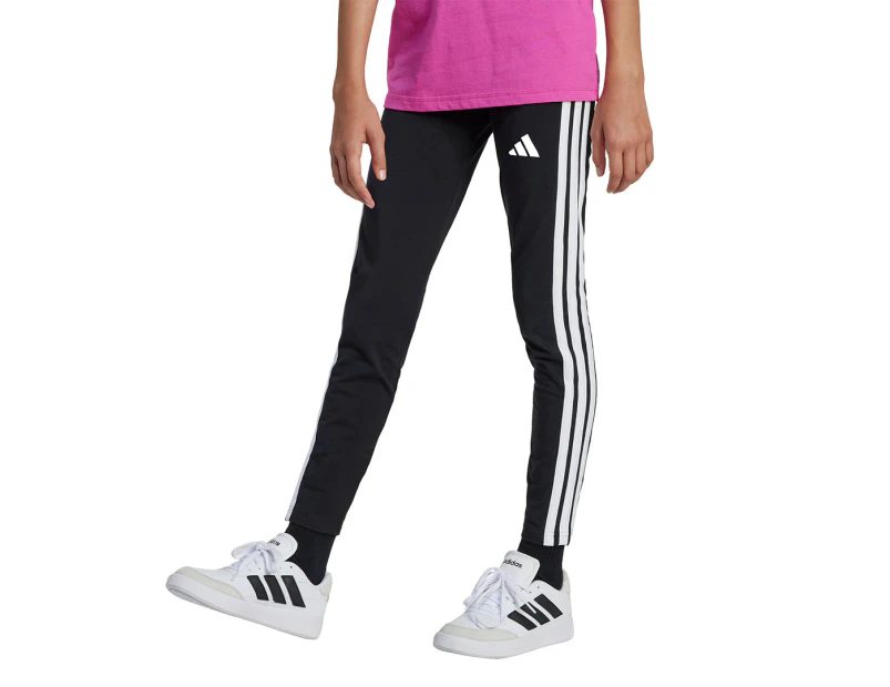 Adidas Youth Essentials Leggings - Black/White