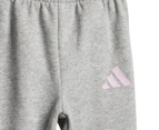 Adidas Baby/Toddler Essentials Jogger Set - Medium Grey Heather/Clear Pink