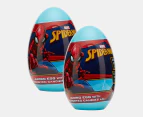 2 x Spider-Man Jumbo Egg w/ Assorted Candies 60g