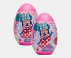 2 x Minnie Mouse Jumbo Egg w/ Assorted Candies 60g