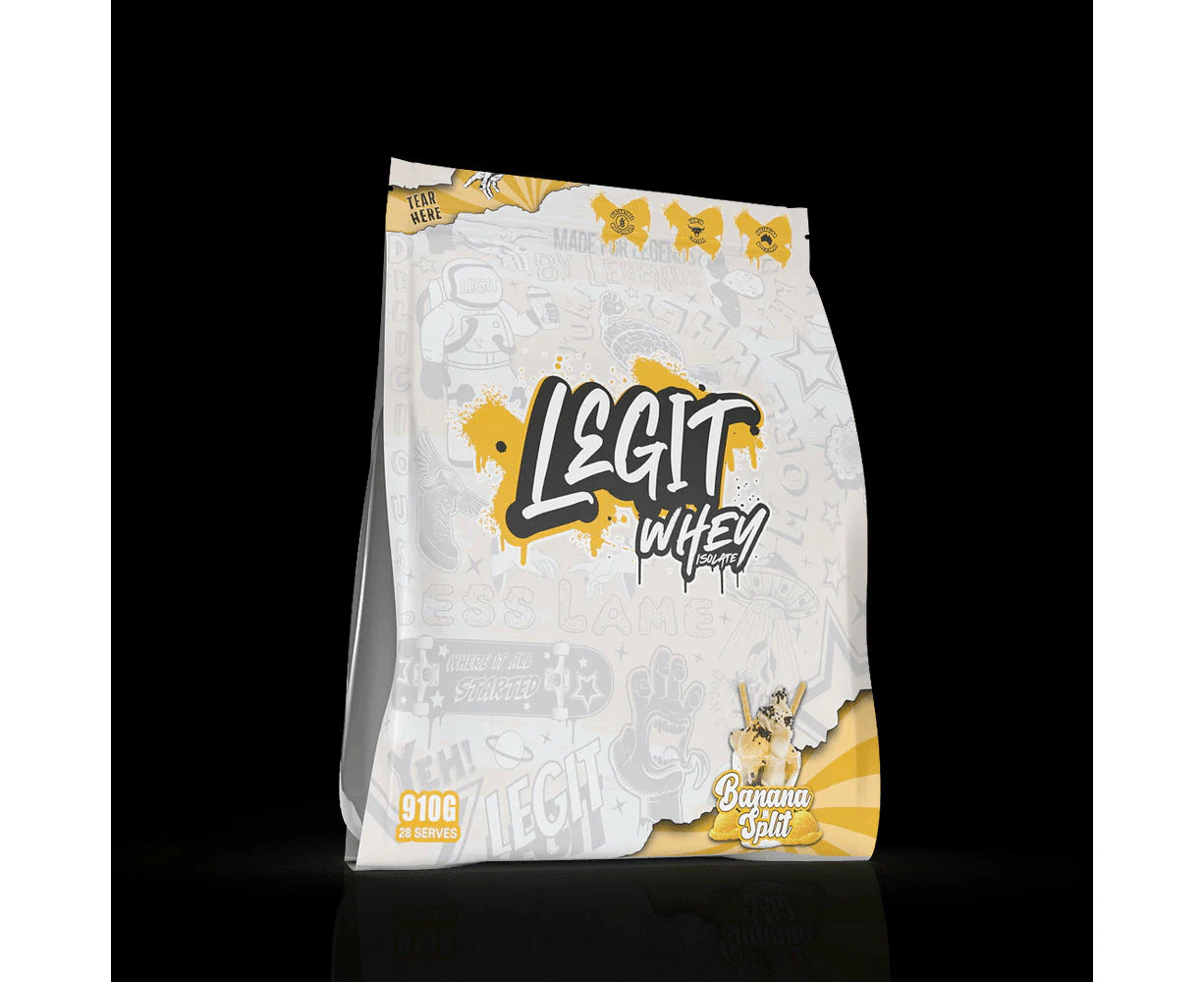 Whey Isolate Protein By Legit Supps - Vanilla Ice Cream