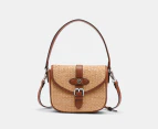 Nine West Briar Top Handle Flap Crossbody Bag - Saddle/Tan