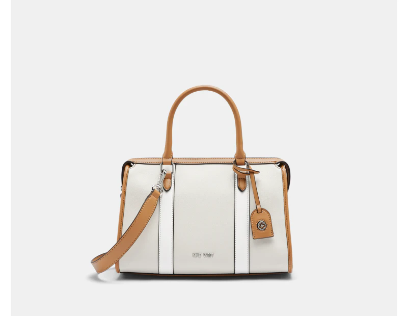 Nine West Briar Satchel Bag - Milk/Multi