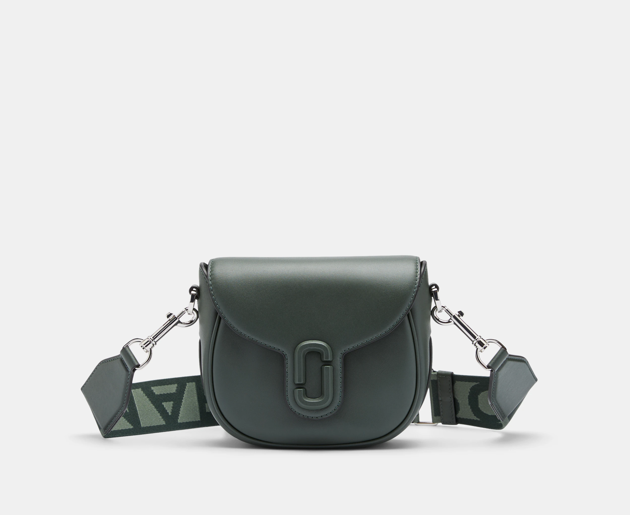 Marc Jacobs The Covered J Marc Small Saddle Bag - Ivy