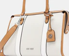 Nine West Briar Satchel Bag - Milk/Multi