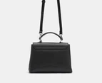 Nine West Maren Top Handle Flap Crossbody Bag - Black