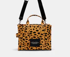 Marc Jacobs The Cheetah Canvas Medium Tote Bag - Black/Multi