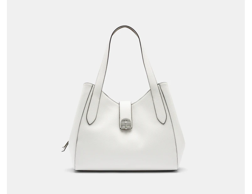 Nine West Gelina 3-Compartment Carryall - Optic White