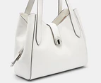 Nine West Gelina 3-Compartment Carryall - Optic White