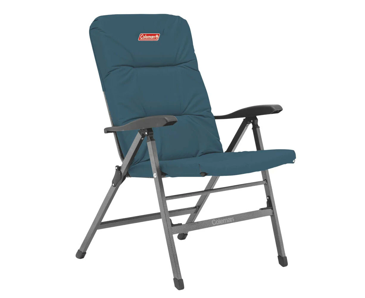 Coleman Pioneer Portable and Foldable Outdoor Picnic Steel Recliner Chair