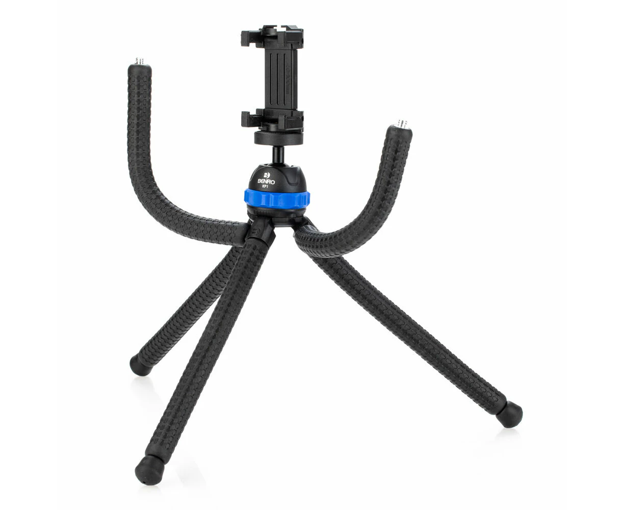 Benro KoalaPod Folding Portable Camera Tripod 5 Legs w/ Phone Holder 21cm