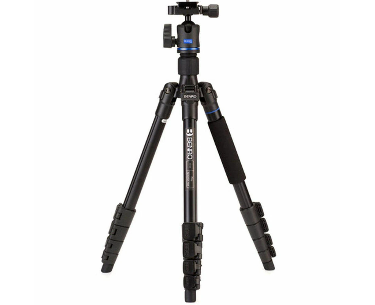 Benro iTrip Aluminium Foldable Tripod Kit 147.5cm Vlogging Gear Series 0 BLK