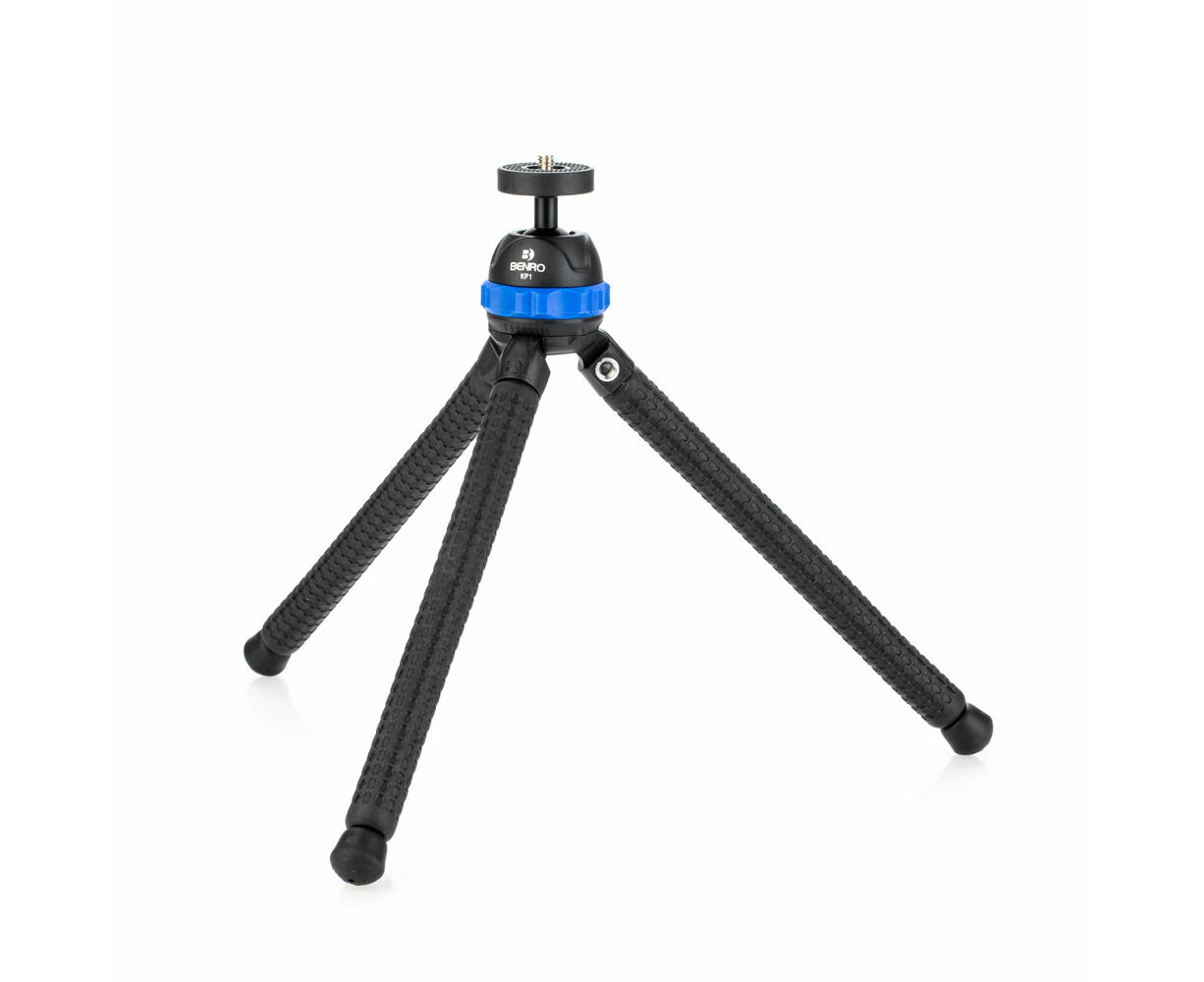 Benro KoalaPod Flexible/Bendable Folding Portable Tripod 3 Legs 21cm Black