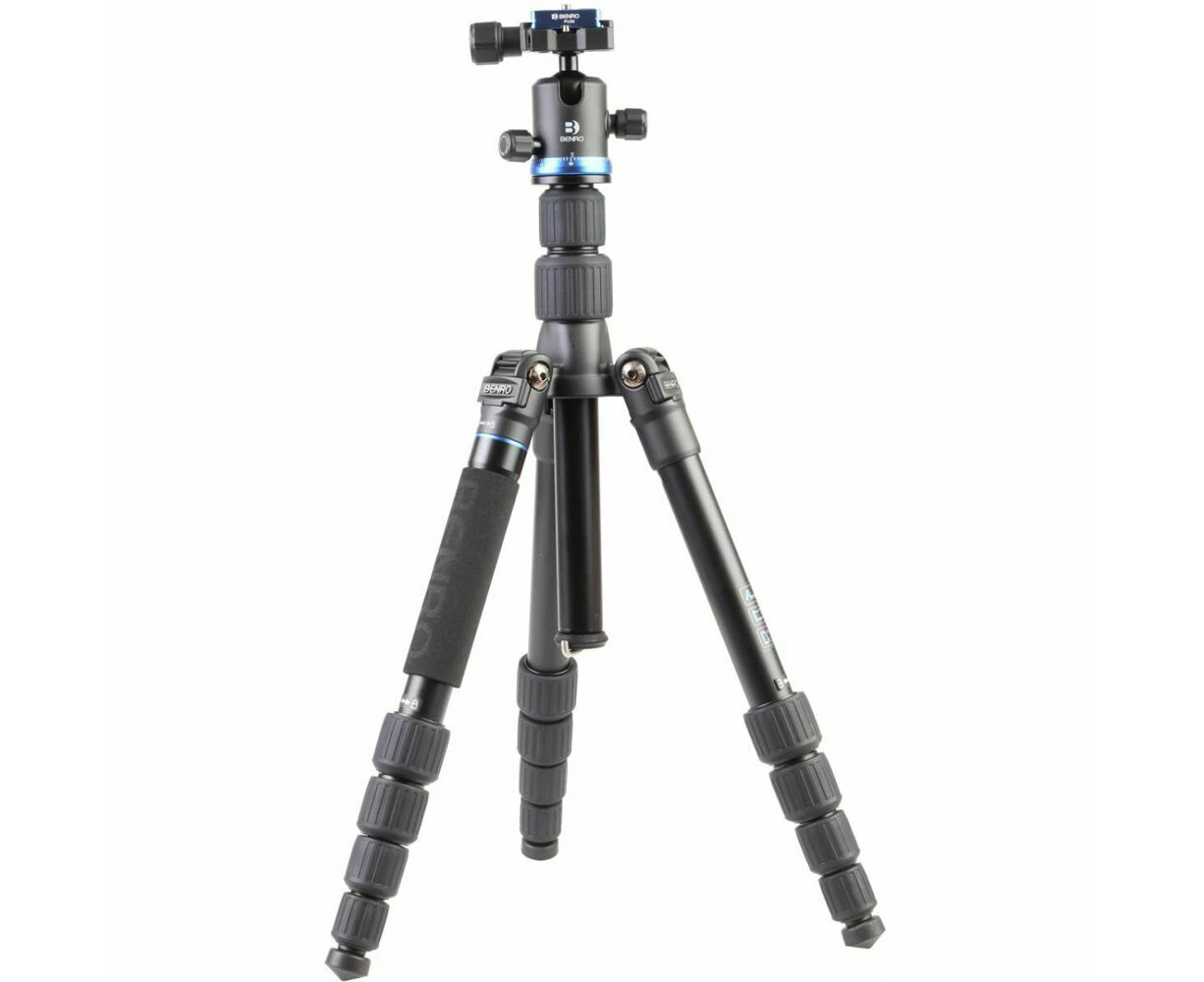 Benro iFoto Aluminium Camera Tripod Kit B0 Ball Head w/ Twist Lock 165cm