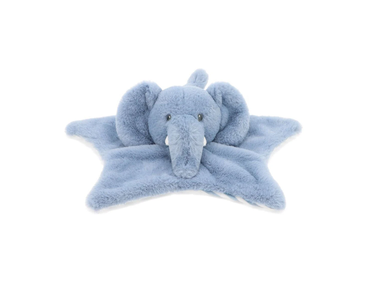 Keeleco Baby 32cm Elephant Blanket Animal Stuffed Plush Kids/Child Toy Blue 0m+