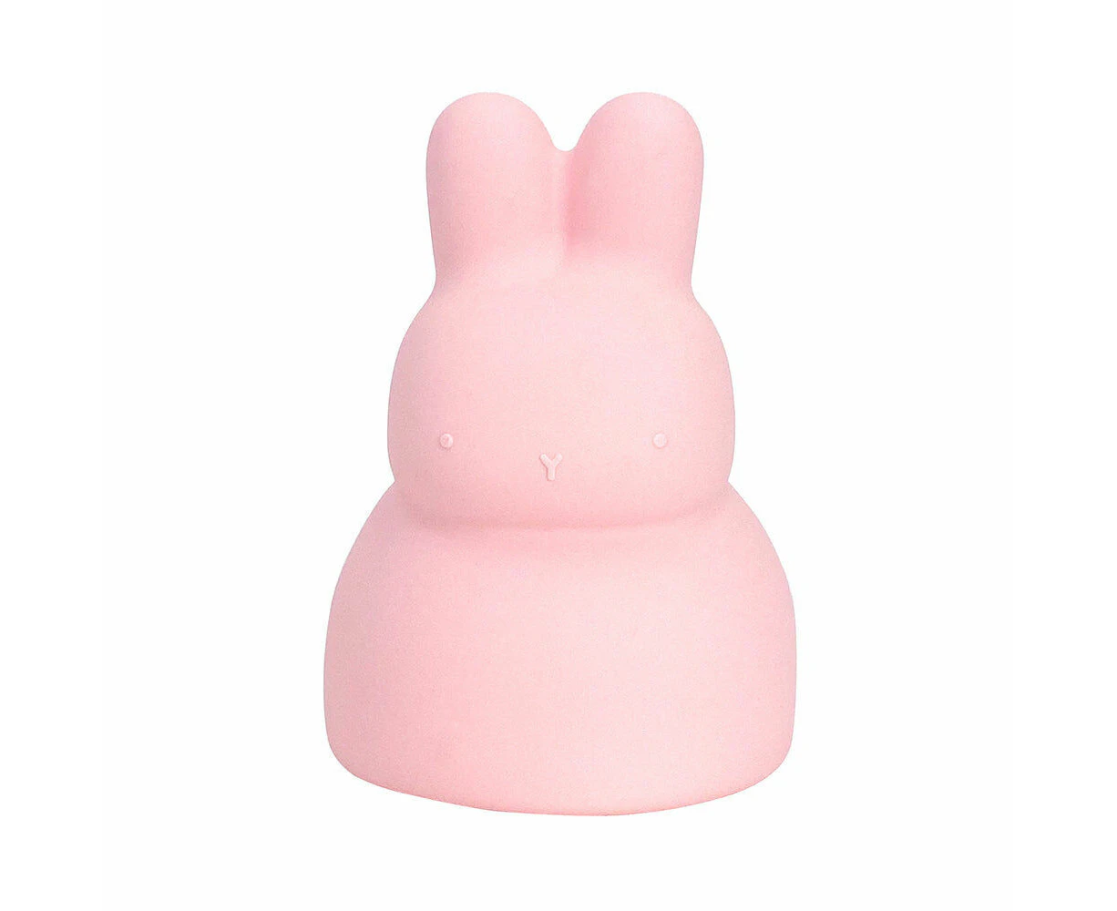 Annabel Trends Silicone Soft Bunny Piggy Bank Coin Slot 15x10.5cm Blush Pink