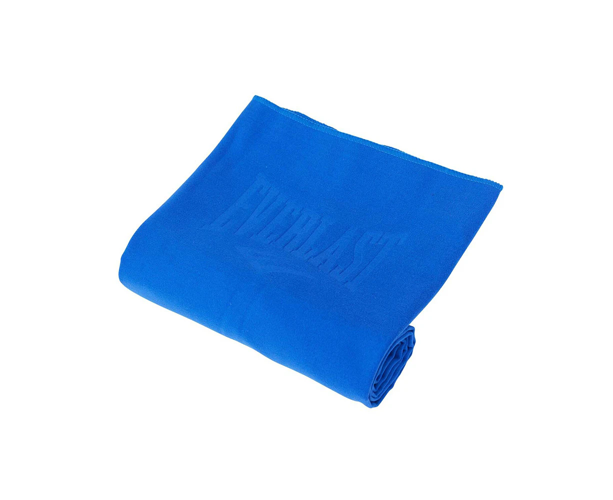 Everlast Quick Dry Gym Towel Workout Weight Lifting/Exercise Blue 80x40cm